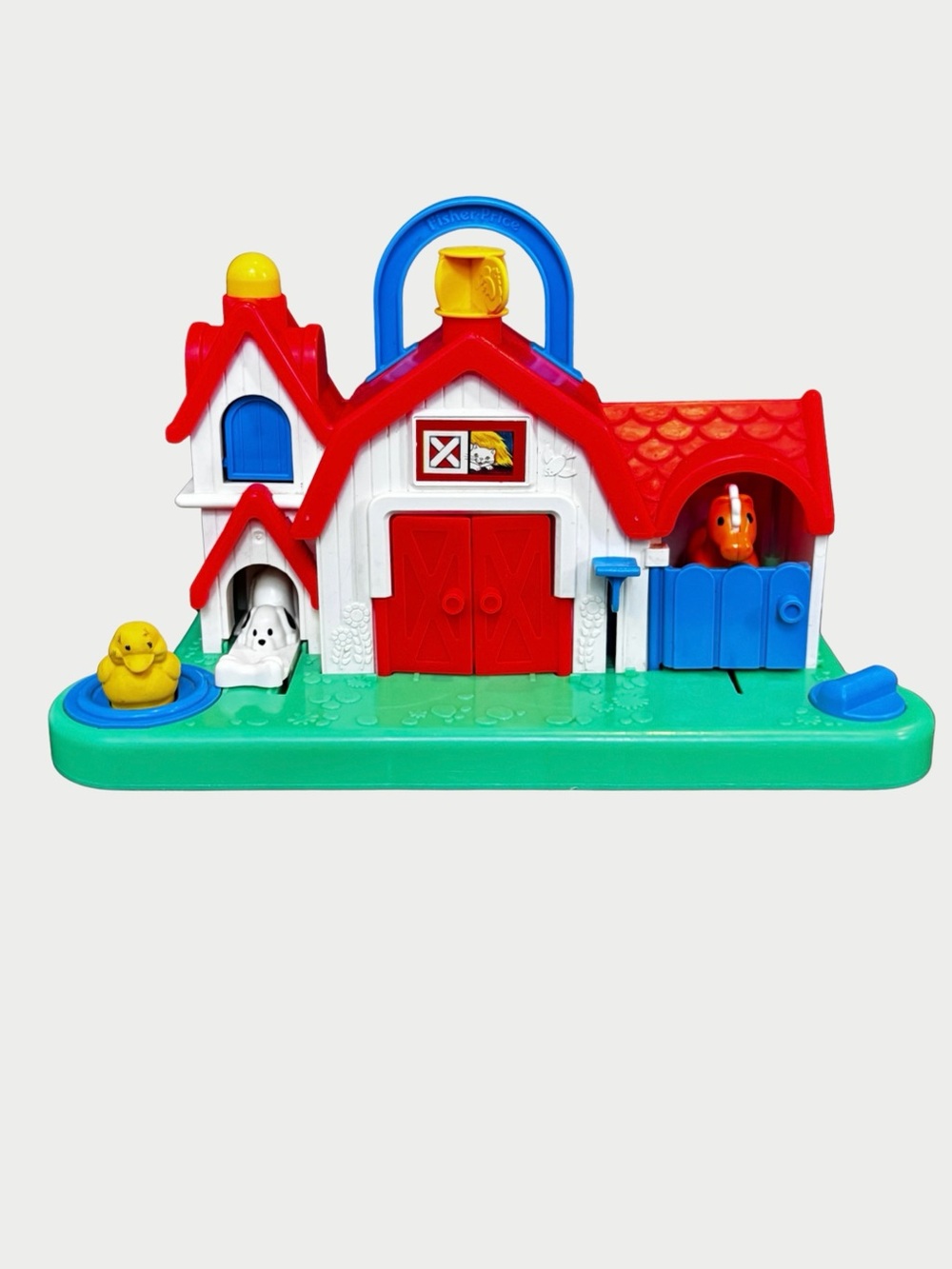 Fisher-Price Barn Vintage 1987
